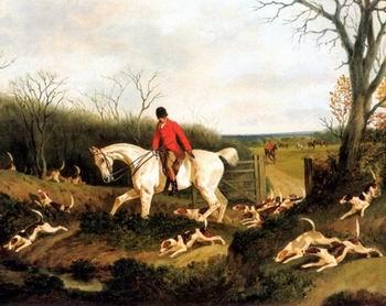 unknow artist Classical hunting fox, Equestrian and Beautiful Horses, 197. Spain oil painting art
